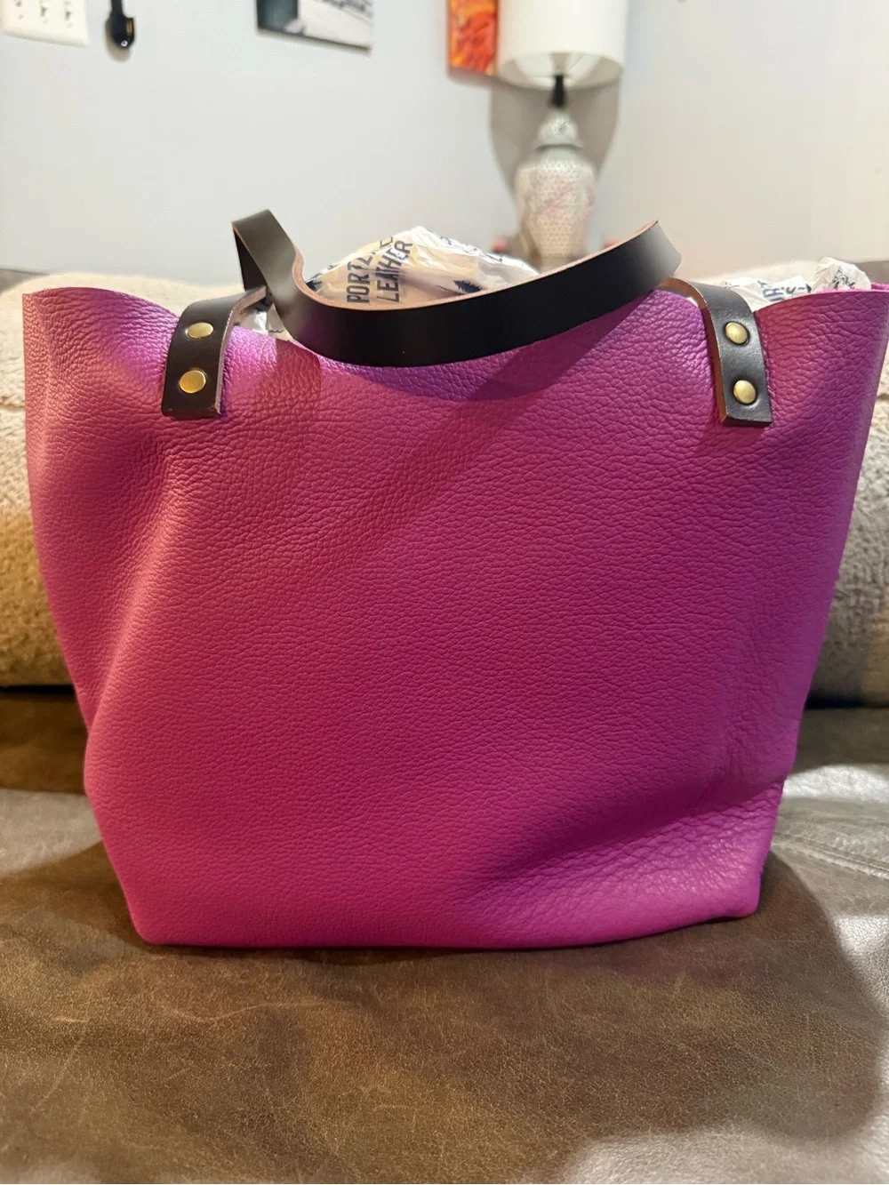 Portland Leather Goods Cattleya Medium Classic Tote